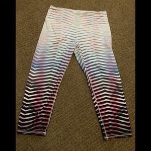 Athleta high rise chatarunga prism legging, size L